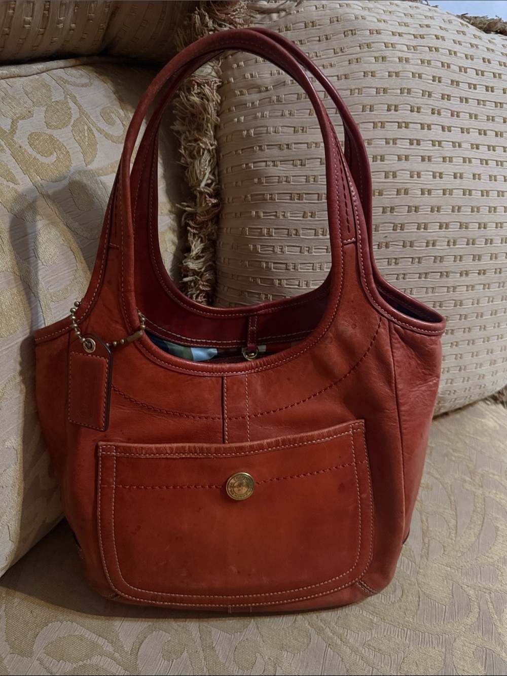 Coach Legacy Ergo Leather Hobo Bag preloved
